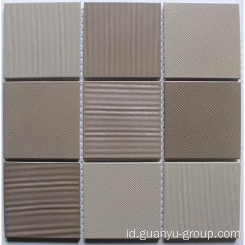 95 x 95 khusus permukaan porselen dekorasi mosaik